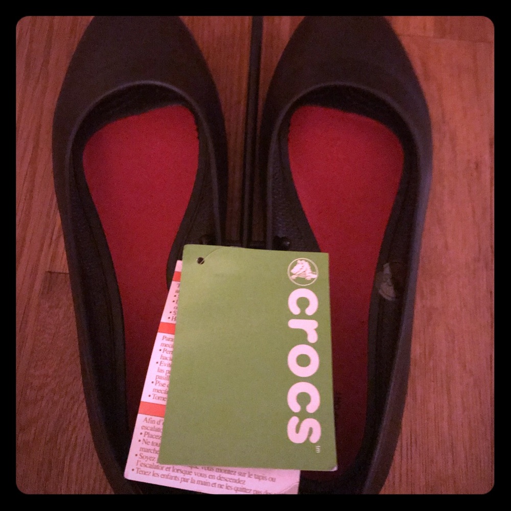 Crocs flats slip ons